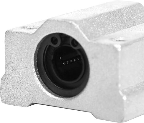 4Pcs SCS8UU Linear Motion Ball Bearing Slide Unit Bushing(8MM Inner Dia.) for CNC Machine Linear Sliding, 3D Printer Parts in Saudi Arabia