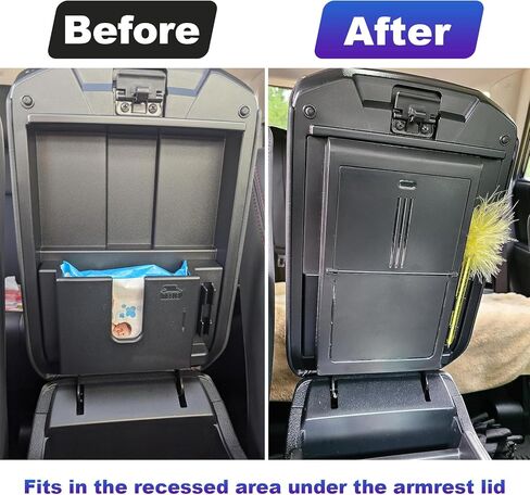 تخزين مخفي لـ 2010-2024 Toyota 4Runner منظم وحدة التحكم المركزية لملحقات 4runner وحدة التحكم مسند الذراع المخفي صندوق تخزين المقصورة السرية in Kuwait