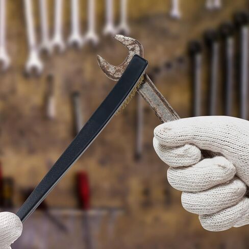 فرشاة تنظيف المسدس، 10 قطع من فرش المسدس لجميع الأغراض، فرشاة تنظيف مجوهرات مزدوجة الأطراف مقاس 7 بوصات مع مقبض بلاستيكي، فرش تنظيف ذات شعيرات للمعادن (10 قطع نحاسية) in Kuwait