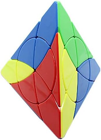 Willking Petal Pyraminx Speed Cube Pyramid 3X3 Stickerless Puzzle Cube Triangle Puzzle Magic Cube in Kuwait