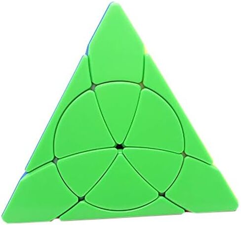 Willking Petal Pyraminx Speed Cube Pyramid 3X3 Stickerless Puzzle Cube Triangle Puzzle Magic Cube in Kuwait