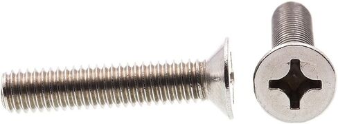 Prime-Line 9121563 Machine Screws, Metric, Flat Head, Phillips Drive, M6-1.0 X 30MM (10 Pack) in Saudi Arabia