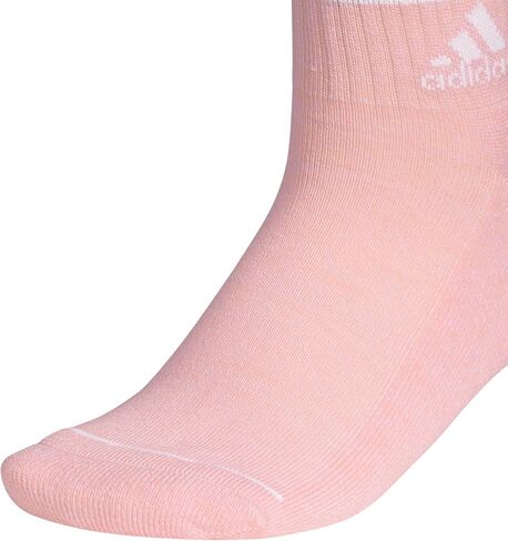 adidas Men's 3-Stripe High Quarter Socks (3-Pair) with Arch Compression for a Secure Fit in Saudi Arabia