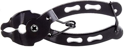 كماشة ربط الدراجة من SYCOOVEN، كماشة ربط سلسلة الدراجة الجبلية، أداة إزالة 2 في 1 زردية فتاحة أقرب، متوافقة مع إصلاح سلاسل الدراجات بجميع السرعات (أسود) in Kuwait