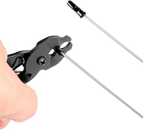 كماشة ربط الدراجة من SYCOOVEN، كماشة ربط سلسلة الدراجة الجبلية، أداة إزالة 2 في 1 زردية فتاحة أقرب، متوافقة مع إصلاح سلاسل الدراجات بجميع السرعات (أسود) in Kuwait