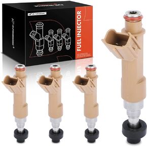 A-Premium Fuel Injectors Compatible with Toyota Corolla 2014 2015, L4 1.8L, GAS, Set of 4, Replace# 19185687, 2320939146