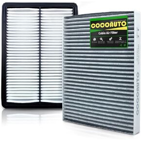 Engine and Cabin Air Filter Set for 2016-2020 Kia Sorento 2.0L 2.4L 3.3L, selected models Replace 97134C6900 28113A9100