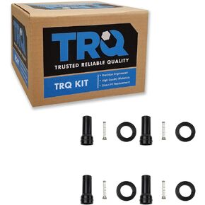 TRQ Ignition Coil Boot Kit Set of 4 for Hyundai Kia New