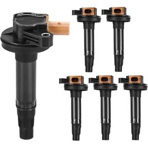 Ignition Coil for Ford Lincoln F150 Expedition Explorer Taurus Transit 150 250 350 MKS MKT Navigator 3.5L 2011 2012 2013 2014 2015 2016 2017 2018 2019 2020 DG549 5C1871 UF646-6 Set