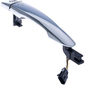 Master Tailgaters Chrome Exterior Door Handle Replacement for Nissan Maxima (2016-Current) OE Part # 80640-4RA0A | Front Door with Keyhole Cover | Easy to Install