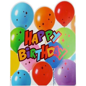 Iconikal Jumbo Greeting Card With Envelope, A Big Happy Birthday, 11 x 14-Inch