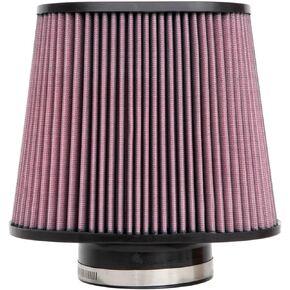 K&N Universal Clamp-On Air Intake Filter: High Performance, Premium, Washable, Replacement Filter: Flange Diameter: 4 In, Filter Height: 7.5 In, Flange Length: 1.5 In, Shape: Oval Tapered, RE-1040