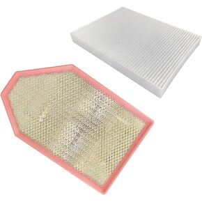 Cabin Air Filter & Air Filter Compatible with for Chrysler 300 Compatible with for Dodge Challenger Charger 3.6L 5.7L 6.2 L 6.4L Replace NO. 68071668AA 04861746AB 2011-2023