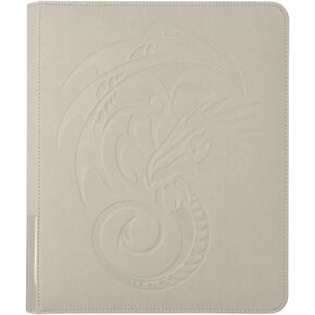 Arcane Tinmen Dragon Shield Card Binder – Card Codex Zipster Regular: Ashen White – 360CT – Card Games - Compatible with Pokemon, Yugioh, Magic The Gathering, MTG TCG OCG & Hockey Cards