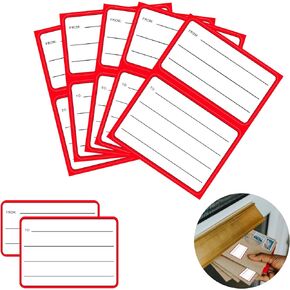 50 Sheets Address Labels, 3.5 x 4.5 Inch to/from Address Mailing Labels, Self-Adhesive Blank Handwriting to/from Address Tags Sticker for Mailing Boxes, Envelopes, Shipping Labels
