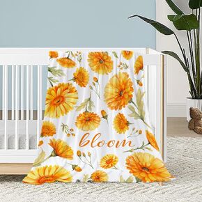 Neatee Living Tropical Leaf Throw Blanket Small Green Plant Blanket Baby Toddler Swaddle Crib Stroller Soft Fleece Blankets Spring Summer Decorative Gift Blanket Home Decorations 30x40