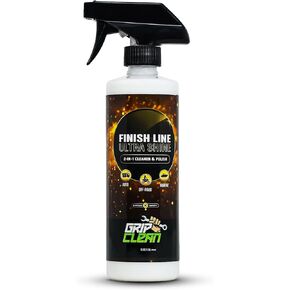 Grip Clean - Finish Line Ultra Shine 2-in-1 Cleaner and Polish Detailer - Car Interior & Exterior Detail Spray for Automotive & Powersports - Streak-Free Shine/Fresh Scent