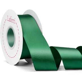 Navy Satin Ribbon Double Faced,1-1/2" X 25 Yards,Fabric Ribbon Use for Gift Wrapping DIY Craft Floral Bouquets Wedding Party Decoration