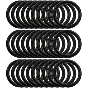 BIKICOCO 1'' Metal O-Ring Buckle Connector Round Loops Non Welded for Bags Webbing Purse and Belt Straps