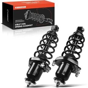 A-Premium Front Pair (2) Complete Strut & Coil Spring Assembly Compatible with Toyota Celica 2000 2001 2002 2003 2004 2005, Driver and Passenger Side
