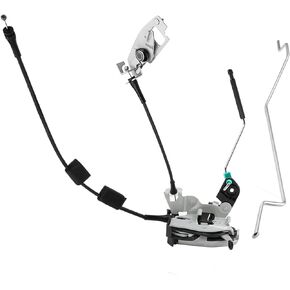 Rear Right Cargo Door Latch Cable & Rod Assembly Compatible with Ford E150 E250 E350 Econoline Van Door Lock Actuator Replace 6C2Z-15431A02-AA