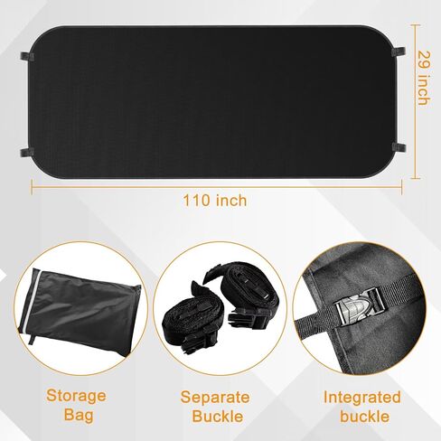 غطاء مظلة للزجاج الأمامي للقارب قابل للمقطورة متوافق مع معظم المشي العميق على شكل حرف V من خلال الزجاج الأمامي، مانع حماية ظل الشمس قابل للطي حسب الطلب، قماش أكسفورد 600D شديد التحمل in Kuwait