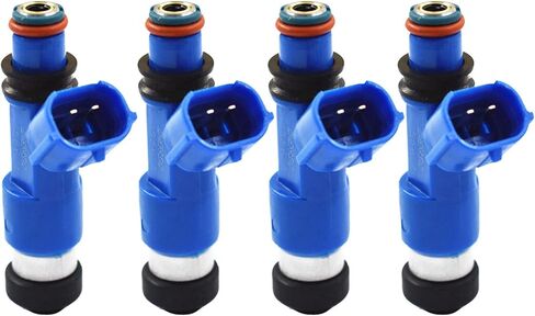 4Pcs Top Feed 560cc Fuel Injectors Replacement for 2002-2014 Subaru WRX, 2007-2015 STI, 2007-2012 Legacy GT 16611-AA720 16611AA720 Dark Blue in Saudi Arabia