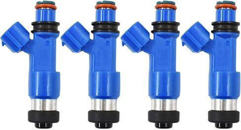 4Pcs Top Feed 560cc Fuel Injectors Replacement for 2002-2014 Subaru WRX, 2007-2015 STI, 2007-2012 Legacy GT 16611-AA720 16611AA720 Dark Blue in Saudi Arabia