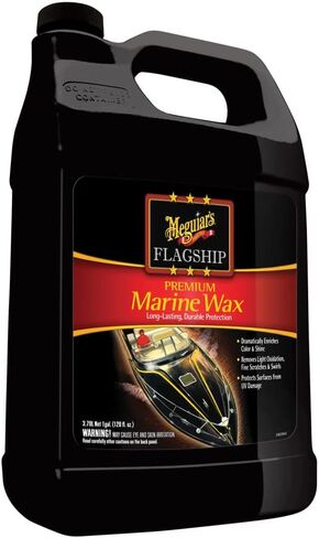 Meguiar'S M6301 Flagship Premium Marine Wax New, Black, 1 Gallon in Saudi Arabia
