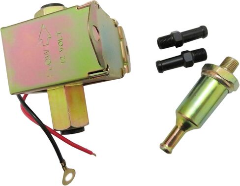 JEM&JULES Electric Fuel Pump With 12 Volt 2-4 PSI Low Pressure 12V Universal New in Saudi Arabia
