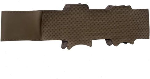 Loncky Genuine Leather Auto Custom Steering Wheel Covers for Toyota Land Cruiser 2008-2015 / Toyota Tundra 2007 2008 2009 2010 2011 2012 2013/ Toyota Sequoia 2008 2009 2010 2011 2012 2013 Accessories in Saudi Arabia