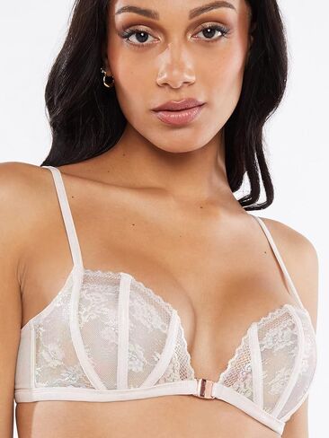 حمالة صدر نسائية من Savage X Fenty ذات إغلاق أمامي من الدانتيل in Kuwait