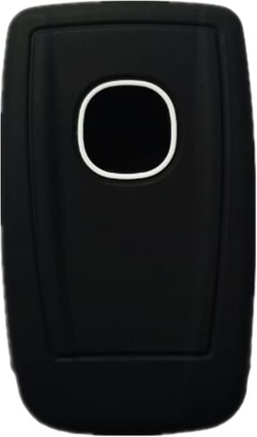 Silicone Smart Remote Key fob Cover case Compatible with 2015-2021 Acura ILX MDX RDX RLX TLX.Part Number：KR5V1X（4 Buttons） (Black+Rose red) in Saudi Arabia