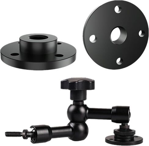 1 حزمة ميكروفون جدار جبل حامل ميكروفون جبل شفة سوداء الوقوف مع تصاعد مسامير لجهاز العرض، والتخييم ترايبود صينية الشاي، هوك مصباح السمك in Kuwait