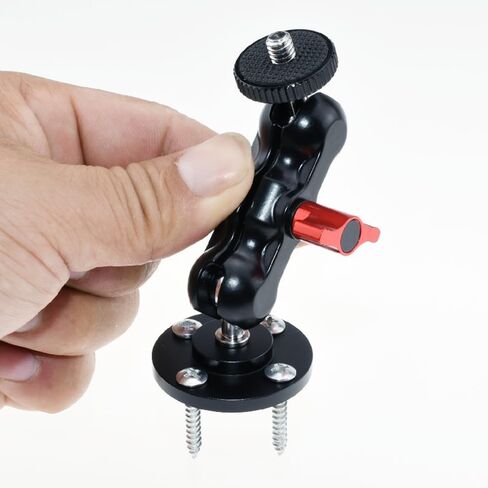 1 حزمة ميكروفون جدار جبل حامل ميكروفون جبل شفة سوداء الوقوف مع تصاعد مسامير لجهاز العرض، والتخييم ترايبود صينية الشاي، هوك مصباح السمك in Kuwait