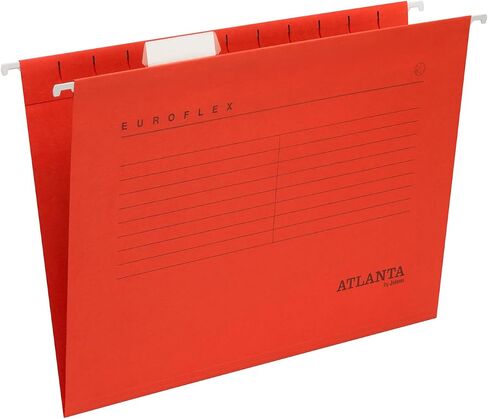 Djois by Jalema® A4 Size Vertical Suspension Files with Tabs and Inserts, Assorted Colors, 10/PK (2652742990) in Saudi Arabia