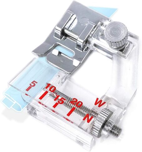 Kalevel Tape Binding Presser Foot Bias Binding Binder Foot Sewing Machine Presser Foot Set Accessories Kit for Low Shank Snap-On Singer Brother Janome Kenmore Babylock Husqvarna Janome Bernina Elna in Saudi Arabia