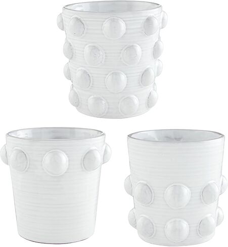 Mud Pie Beaded Pot, All Over, 5.5"x 5.15" dia in Saudi Arabia