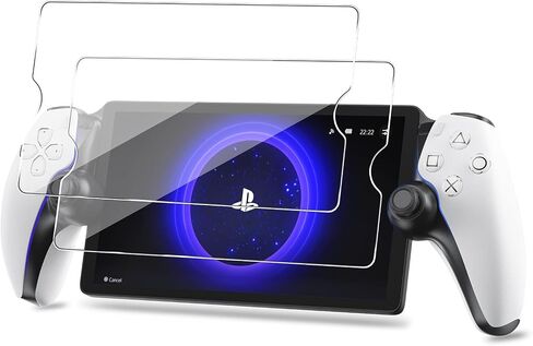 Maxdara 2 Pack Screen Protector for PlayStation Portal Remote Player 8 inch 2023, Ultra HD Tempered Glass PlayStation Portal Screen Protector, 9H Hardness, Scratch Resistant in Saudi Arabia