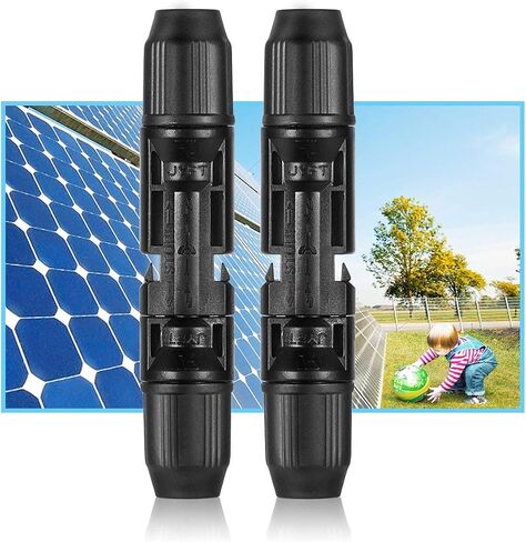 موصلات كابلات الألواح الشمسية ذكر / أنثى IP67 30A 1000V DC (5 أزواج) in Kuwait