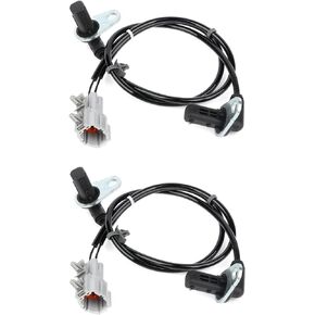 ECCPP Left+Right+Rear ABS Wheel Speed Sensor ABS Sensor fit for 2003-2008 for Infiniti FX45, 2003-2008 for Infiniti FX35 Set Of 2