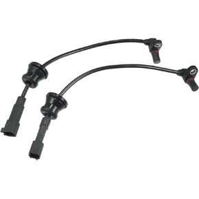 X AUTOHAUX 2pcs Rear Left Right ABS Sensor Wheel Speed Sensor No.23348259/25913456 for Chevrolet Equinox 2010-2017 for GMC Terrain 2010-2017