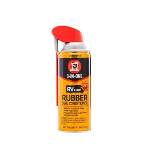 3-IN-ONE RVcare Rubber Seal Conditioner with SMART STRAW SPRAYS 2 WAYS, 11 OZ [6-Pack]
