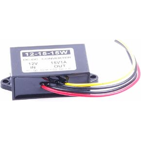 15V 8A DC-DC Converter DC 9V / 12V 9-14V to DC 15V 8A 120W DC Boost Module Waterproof (DC 15V 8A 120W)