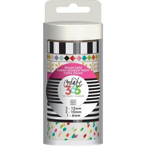 me & my BIG ideas WTT-14 Create 365 The Happy Planner Washi Tape Tube, Bright Planner Basics