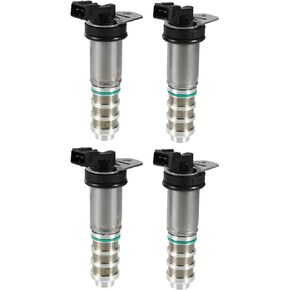 uxcell 4pcs Left Right Variable Valve Timing Solenoid VVT for BMW M3 M4 M2 3.0L 2015-2018 Engine Camshaft Oil Control Valve No.11367561265