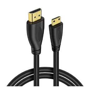 4K Mini HDMI to HDMI Cable 3.3FT 2 Pack, HDMI 2.0 Cable, Support High Speed 4K@60Hz 2160p 1080p 18gbps 3D HDR for Camera, Camcorder, Laptop, Tablet