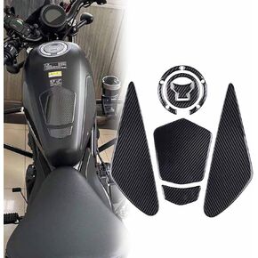 Motorcycle Tank Pad Protector Sticker Knee Grip Traction Side Stickers Compatible with HO-NDA Rebel 500 CMX 500 Rebel 300 CMX300 2017 2018 2019 2020 2021 2022 2023