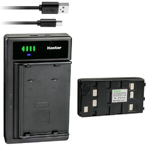 Kastar 1-Pack Battery and Smart USB Charger Compatible with Sony CCD-TR Series CCD-TR333E CCD-TR340E CCD-TR353E CCD-TR36 CCD-TR380E CCD-TR385E CCD-TR4 CCD-TR40 CCD-TR400 CCD-TR403 CCD-TR420 CCD-TR420E