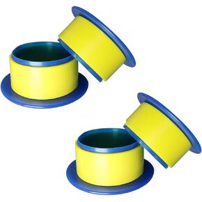 2PAirs 4PCS Plastic Manual Stretch Wrap Dispenser Shrink Wrap Handle Packing and Moving Supplies for Shipping